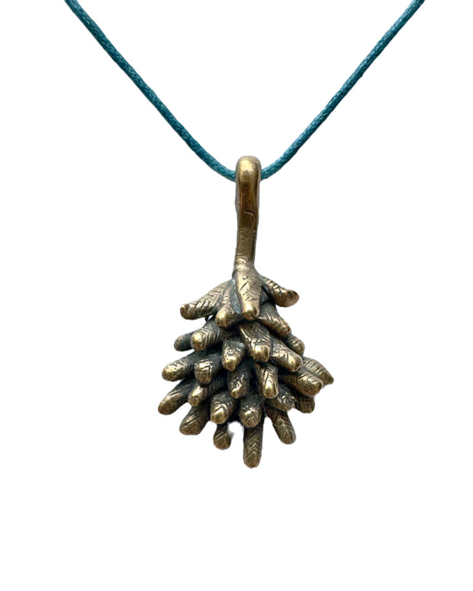 Natasha Ratcliffe Hand Crafted Solid Bronze Pendant Necklace