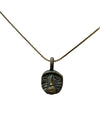 Natasha Ratcliffe Hand Crafted Solid Bronze Face Pendant Necklace