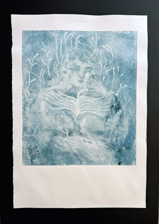 Zoe Cerys Original Aquatint Etching on Paper