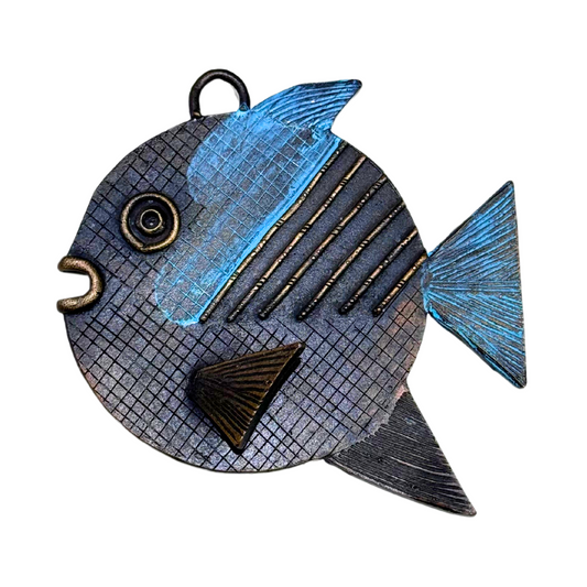 Natasha Ratcliffe Hand Cast Bronze Fish