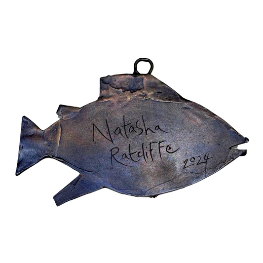 Natasha Ratcliffe Hand Cast Bronze Fish