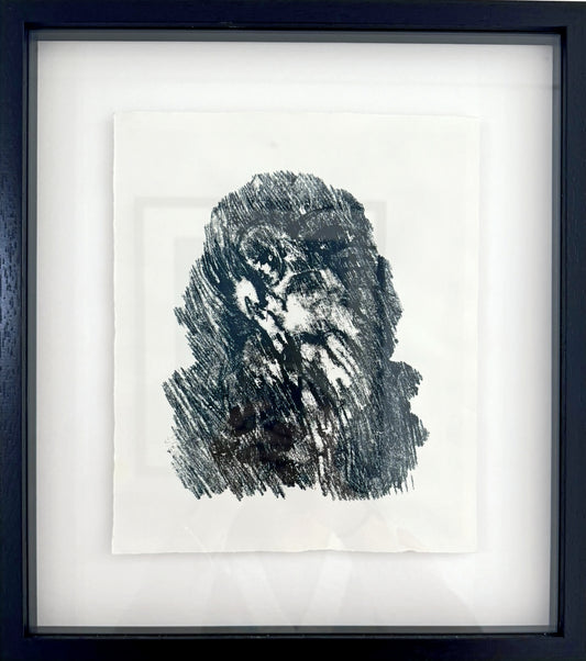 Zoe Cerys 'Sterren' Original Monotype Print Framed