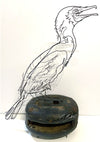 Ben Baker 'Cormorant' Wire Drawing