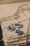 Eloise Rose Handmade Porcelain Pendant Necklace  • Crab