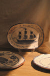 Eloise Rose Handmade Terracotta Platter • It Is Good To Have An End To Journey Towards But It Is The Journey That Matters In The End