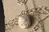 Eloise Rose Handmade Recycled Silver & Porcelain Pendant Necklace  • Boat